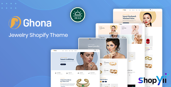 Ghona v1.0 - Jewelry Shopify Theme