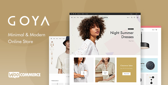 Goya v1.0.3 - Modern WooCommerce Theme