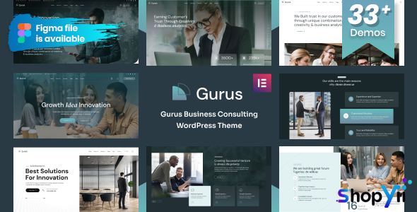 Gurus v1.0.4 - Business Consulting WordPress Theme