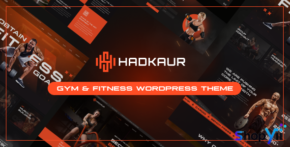 Hadkaur v1.0 - Fitness and Gym WordPress Theme