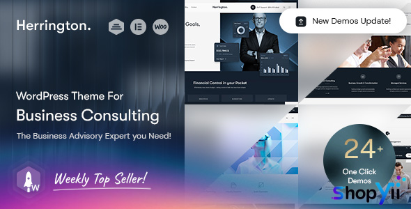 Herrington v1.0.4 - Business Consulting WordPress Theme