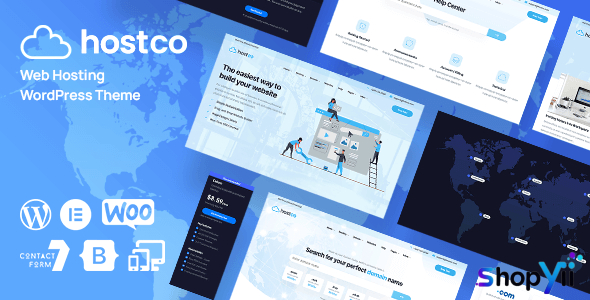 Hostco v1.0.3 - Hosting Service WordPress Theme