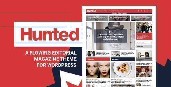 Hunted v7.1 - A Flowing Editorial Magazine Theme