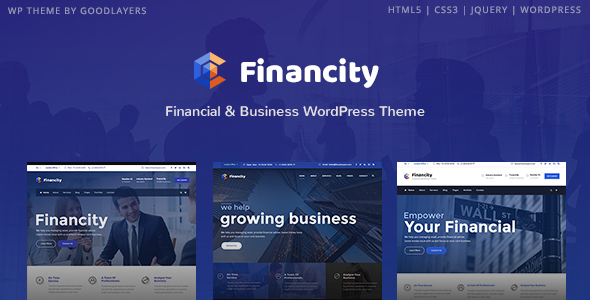 Financity v1.2.5 - Business / Financial / Finance WordPress Theme