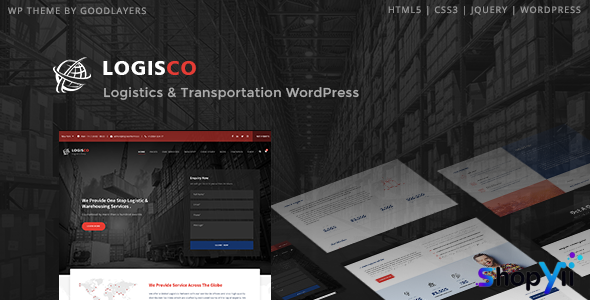 Logisco v1.0.7 - Logistics & Transportation WordPress
