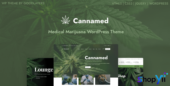 Cannamed v1.0.5 - Cannabis & Marijuana WordPress
