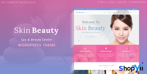 Skin Beauty v1.3.3 - Beauty | Spa | Salon WordPress Theme