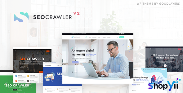 SEOCrawler v2.0.9 - SEO & Marketing Agency WordPress