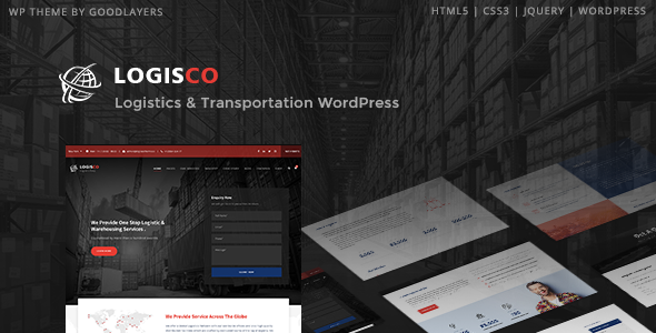 Logisco v1.0.4 - Logistics & Transportation WordPress