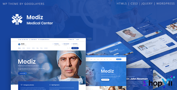 Mediz v2.0.7 - Medical WordPress
