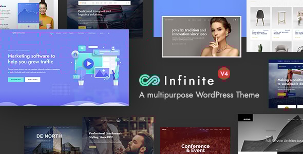 Infinite v3.3.0 - Multipurpose WordPress Theme