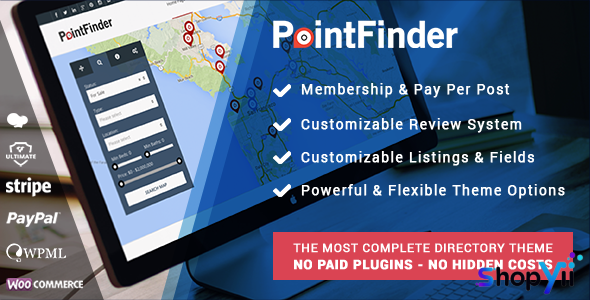 Point Finder v2.1.3.1 - Versatile Directory and Real Estate