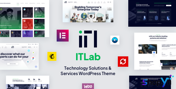 ITLab v1.0.3 – Technology Solutions & Services WordPress Theme