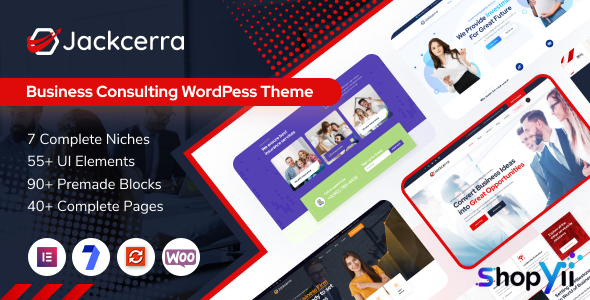 Jackcerra v1.0.2 - Business Consulting WordPress Theme