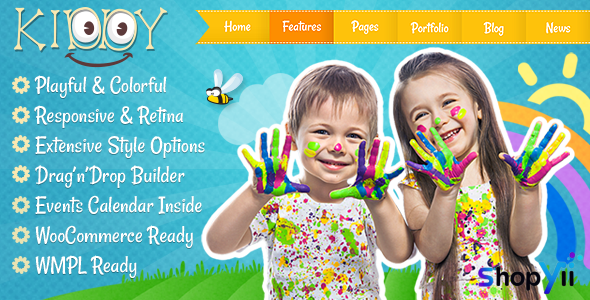 Kiddy v2.0.3 - Children WordPress theme