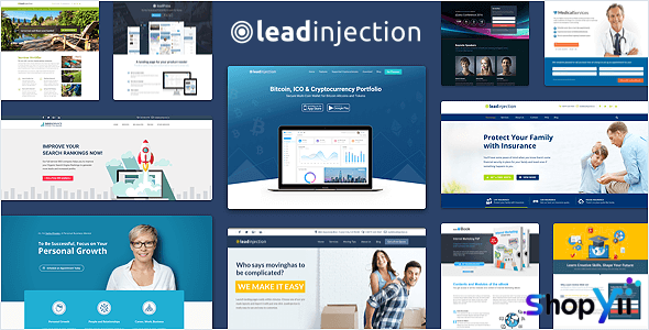 Leadinjection v2.3.14 - Landing Page Theme