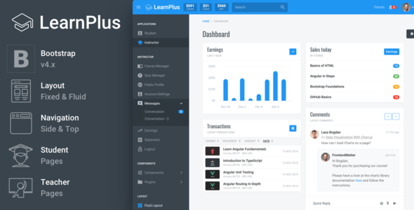 LearnPlus v4.4.0 - Learning Management Application