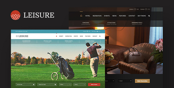 Hotel Leisure v2.1.18 - Hotel WordPress Theme