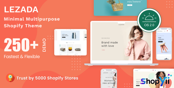 Lezada v4.0.1 - Fully Customizable Multipurpose Shopify Theme