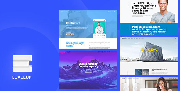 LEVELUP v1.1.39 - Responsive Creative Multipurpose Theme