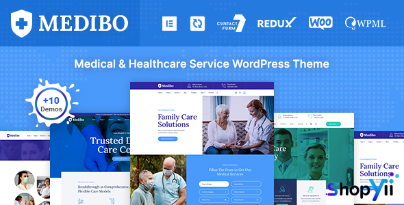 Medibo v1.0.6 - Medical WordPress Theme