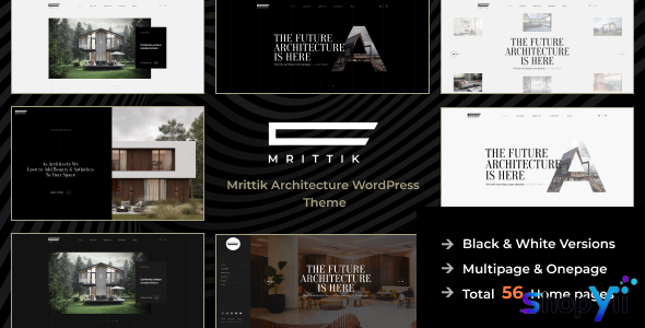 Mrittik v1.0.5 - Architecture and Interior Design Theme
