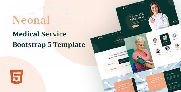 Neonal v1.0 - Medical Service Bootstrap 5 Template