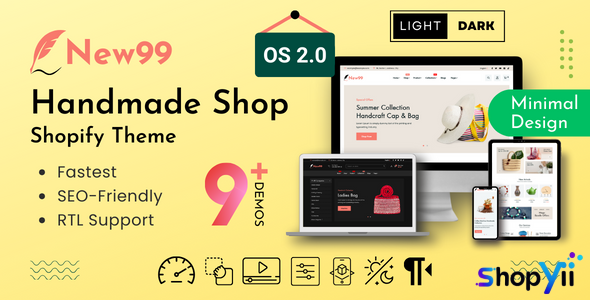 New99 v1.0.2 - Handmade Shop Shopify Theme