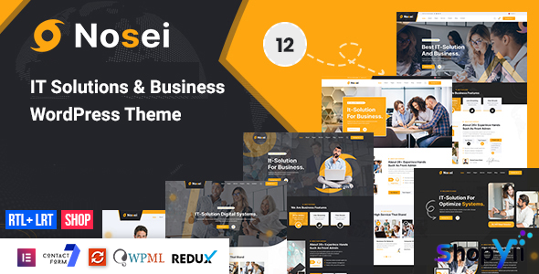 Nosei v1.0.4 - IT Solutions & Services WordPress Theme