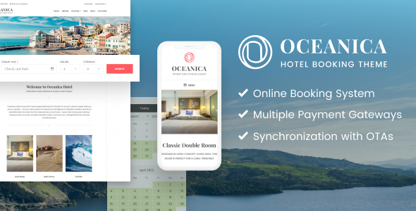 Oceanica v2.0.2 - Hotel Booking WordPress Theme
