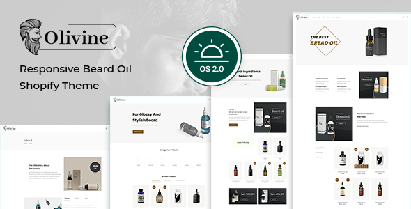 Olivine v1.0 - Responsive Beard Oil Shopify Theme