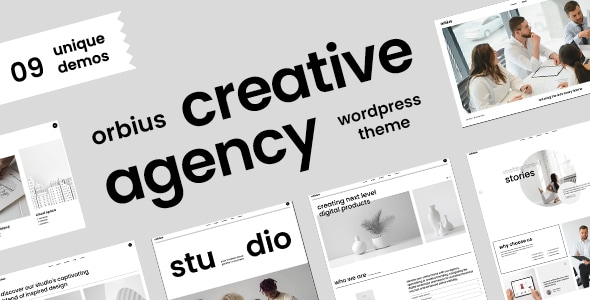 Orbius v1.0.9 - Creative Agency and Portfolio Theme