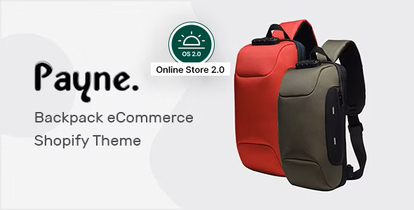 Payne v1.0 - Backpack eCommerce Shopify Theme