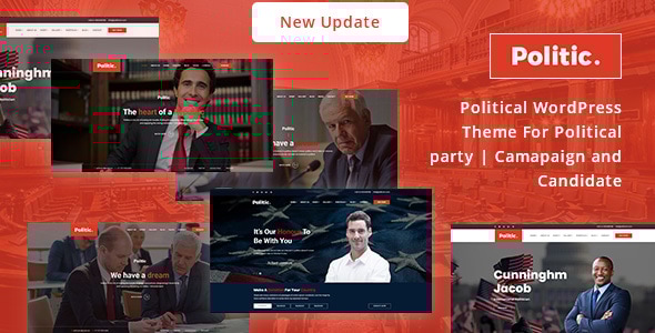 Politic v3.2.3 - Political WordPress Theme