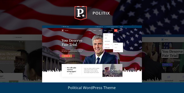 Politix v1.0.5 - Political Campaign WordPress Theme