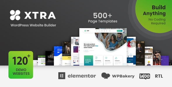 XTRA v4.3.3 - Multipurpose WordPress Theme + RTL