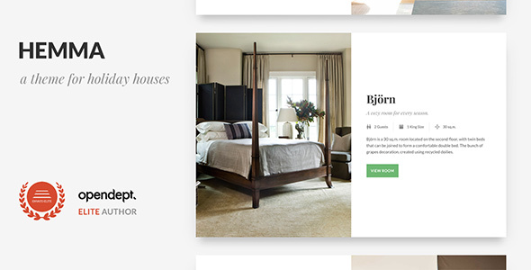 Hemma v1.4.15 - Hotel & BnB WordPress theme
