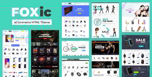 Foxic v1.4 - eCommerce HTML Template