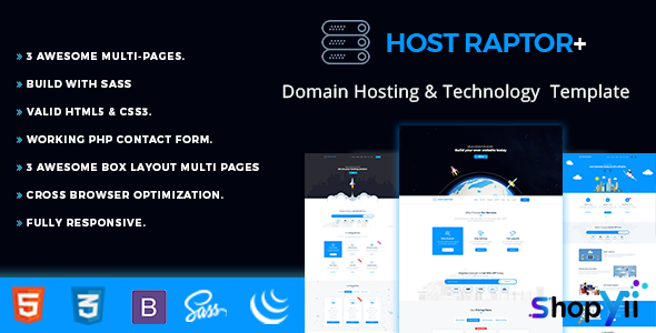 HostRaptor Plus - Hosting Domain