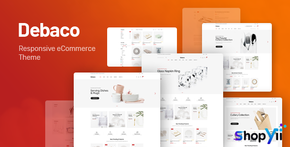 Debaco v1.0.9 - Kitchen appliances for WooCommerce WordPress