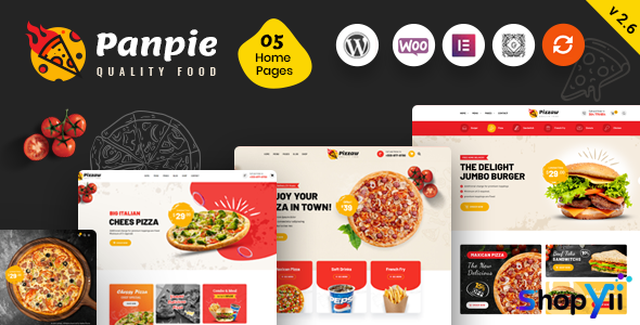 Panpie v3.1 - Restaurant WordPress Theme