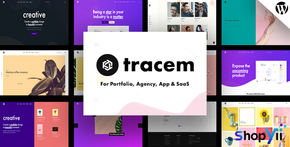 Tracem v1.0.7 - Elementor Agency & Portfolio WordPress Theme