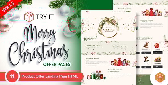Tryit v1.3 - Product Offer Landing Pages HTML Template