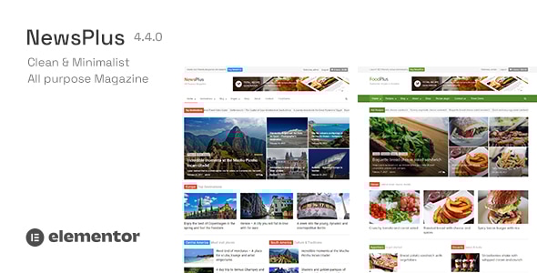 NewsPlus v3.8.2 - News and Magazine WordPress theme