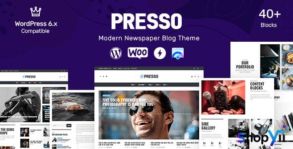 PRESSO v4.0.0 - Modern Magazine / Newspaper / Viral Theme