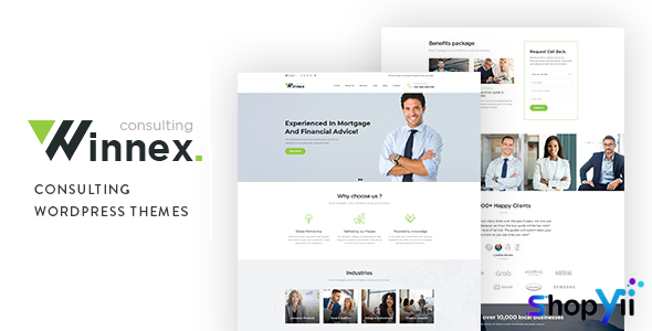 Winnex v1.2.7 - Business Consulting WordPress Themes