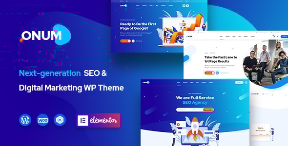 Onum v1.1.4 - SEO & Marketing Elementor WordPress Theme