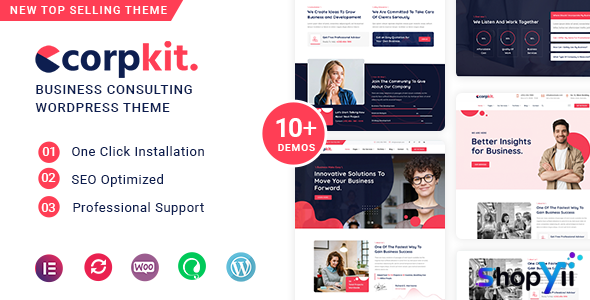 Corpkit v1.0.5 - Business Consulting WordPress Theme