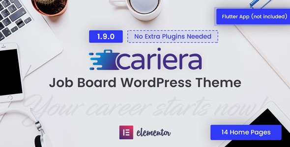 Cariera v1.6.2 - Job Board WordPress Theme