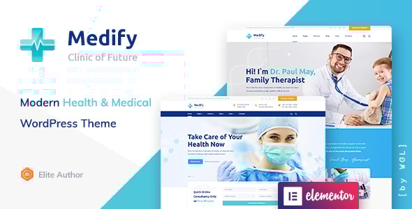 Medify v1.2.5 - Health & Clinic WordPress Theme